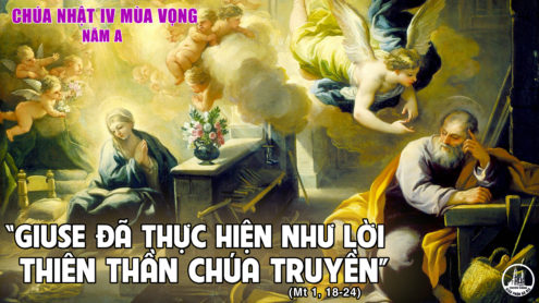 CHÚA NHẬT 4 MÙA VỌNG năm A – Hoàn cảnh Chúa Kitô giáng sinh.