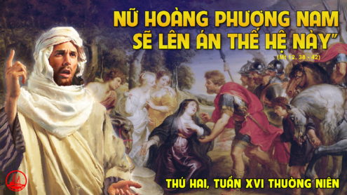 Thứ Hai tuần 16 thường niên. – Dấu lạ Giô-na.