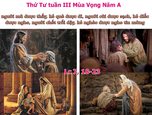  Thứ Tư tuần 3 mùa vọng