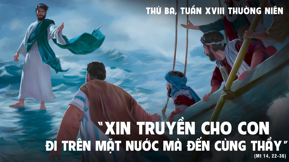 Thứ ba tuần 18 thường niên. – Thánh Đaminh, linh mục. Lễ nhớ. – Chúa Ði Trên Biển.