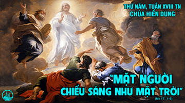 CHÚA NHẬT 18 THƯỜNG NIÊN năm A. CHÚA HIỂN DUNG – Con yêu dấu đẹp lòng Ta.