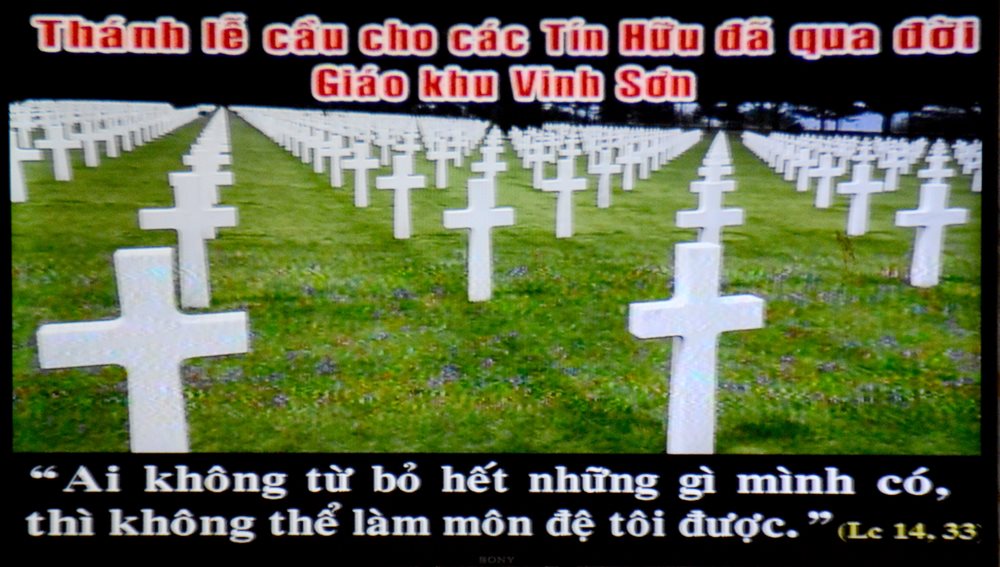 Giáo họ Vinh Sơn - Thánh lễ cầu cho các Linh hồn