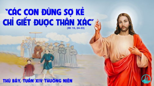 Thứ Bảy tuần 14 thường niên. – Đừng sợ…, nhưng hãy sợ ….