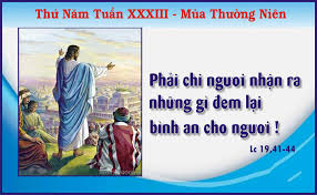 Thứ Năm tuần 33 thường niên