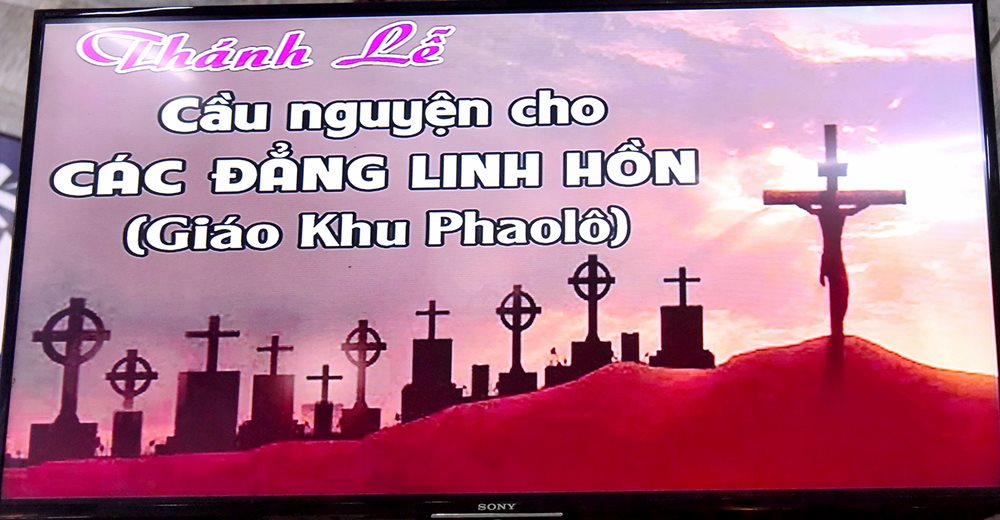 Giáo họ Phaolô - Thánh lễ cầu nguyện cho các linh hồn ngày 11.11.2020