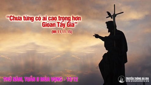 Thứ Năm tuần 2 mùa vọng