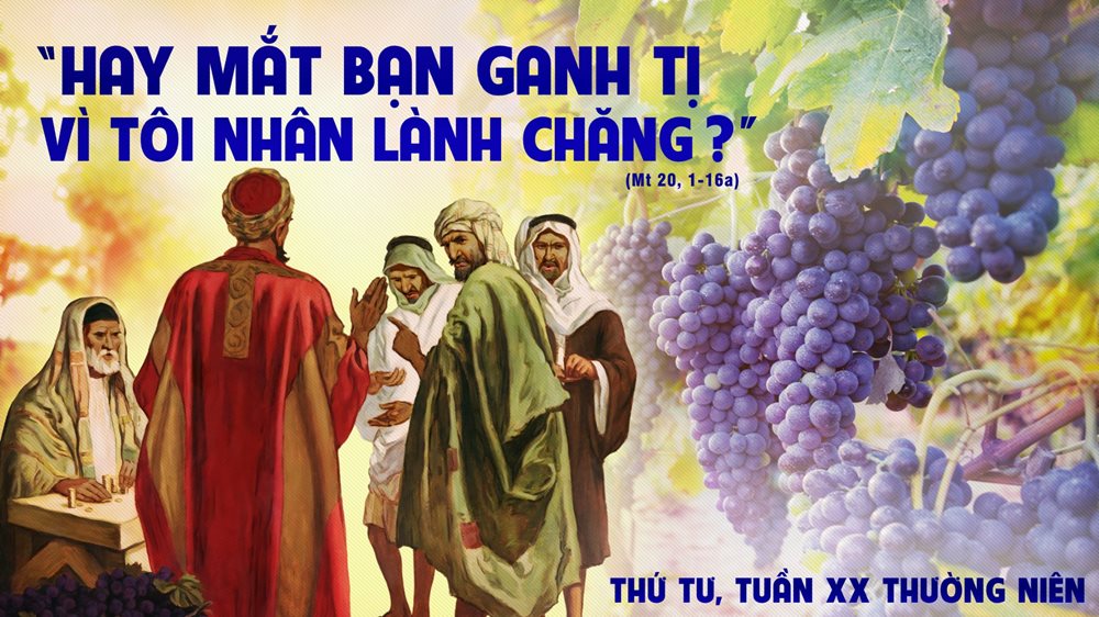 Thứ Tư tuần 20 thường niên. – Lòng nhân lành của Chúa.