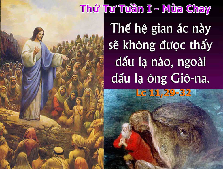 Thứ tư tuần 1 Mùa Chay