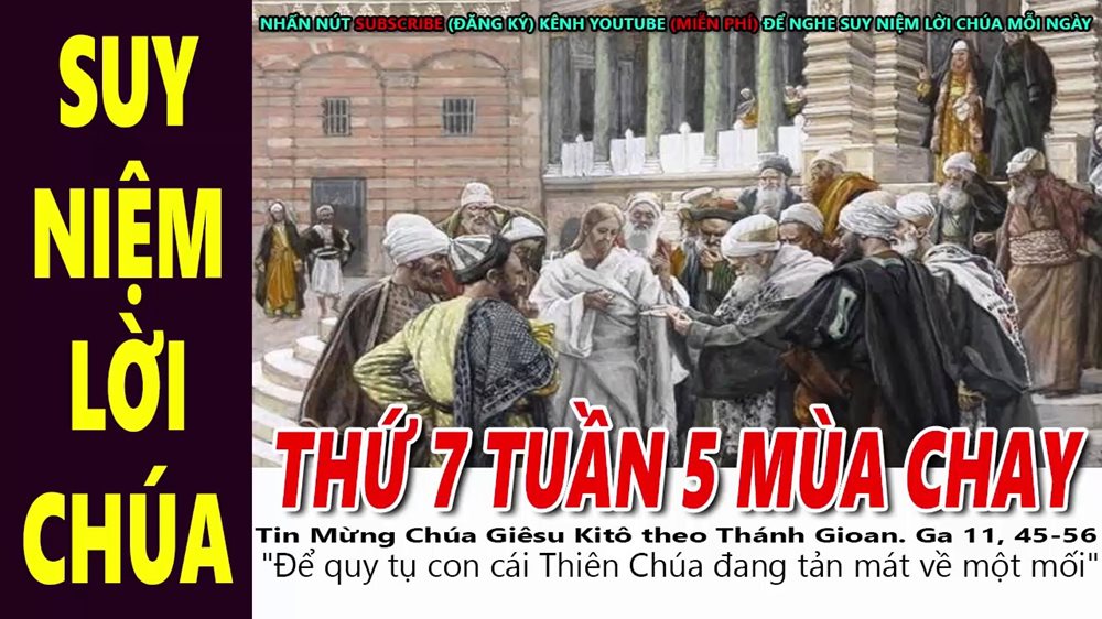 Thứ bảy tuần 5 mùa Chay