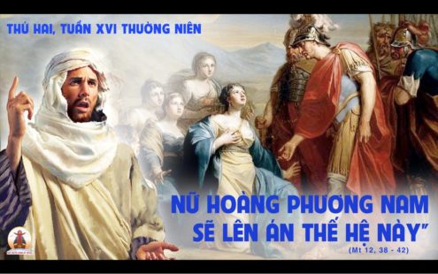 Thứ Hai tuần 16 thường niên. – Dấu lạ Giô-na.