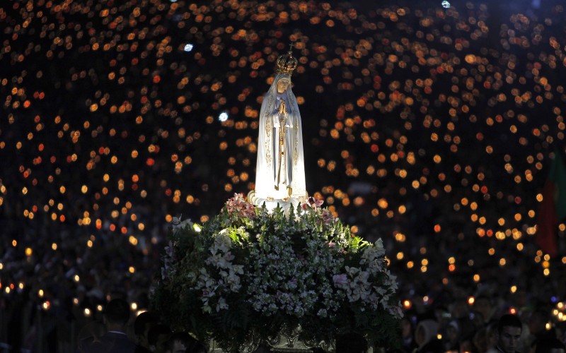 Tượng Đức Mẹ Fatima thánh du châu Á