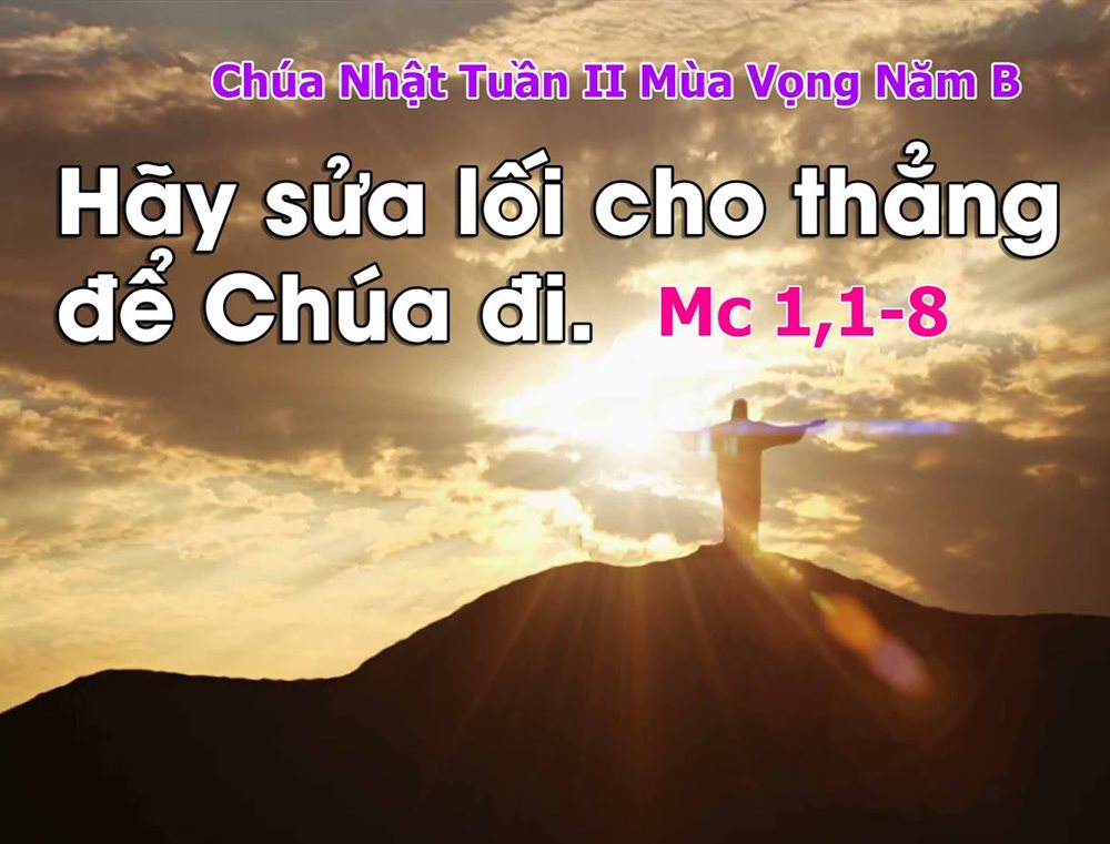 Chúa Nhật 2 Mùa Vọng năm 