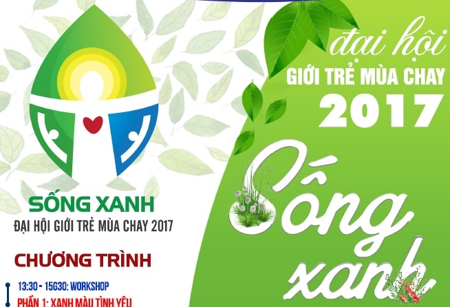 Thông báo: Đại Hội Giới Trẻ Mùa Chay 2017 