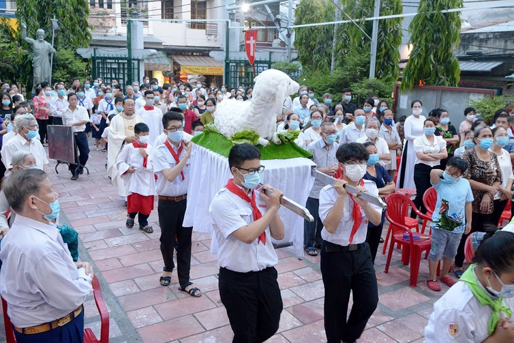 Gx. Vĩnh Hòa - Thánh lễ Tiệc Ly ngày 1.4.2021