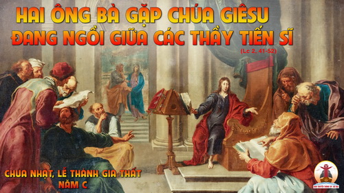 CHÚA NHẬT LỄ THÁNH GIA năm C. – Lo công việc của Cha.